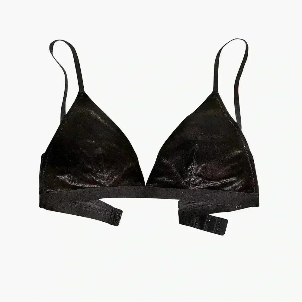 Madewell Pippa Velvet Bralette